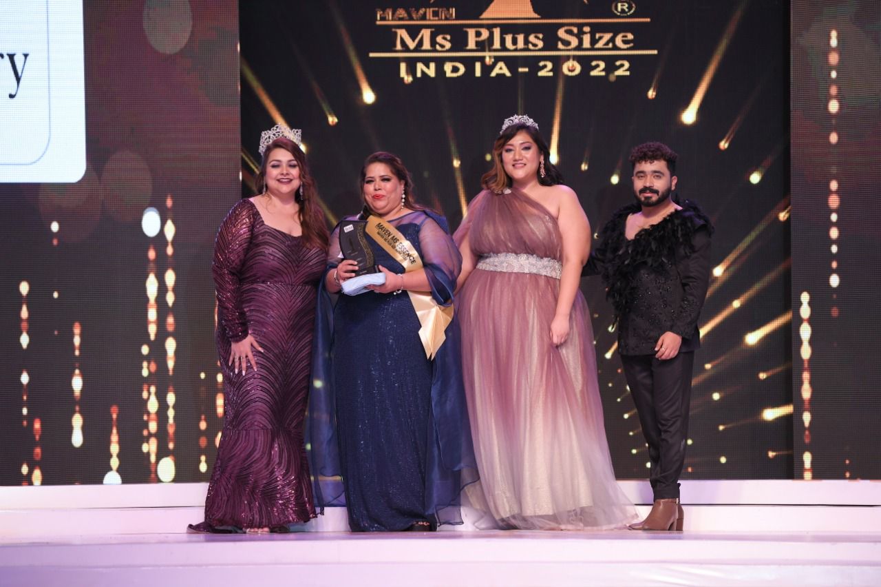Pooja Anand, Model Pooja Anand, Title at Miss Pulse Size India Show 2022,